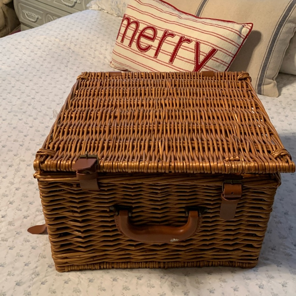 Wicker Picnic Basket